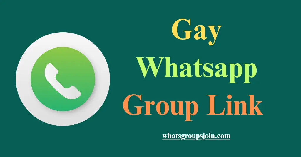 Gay Whatsapp Group Link