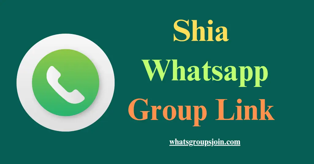 shia whatsapp group link