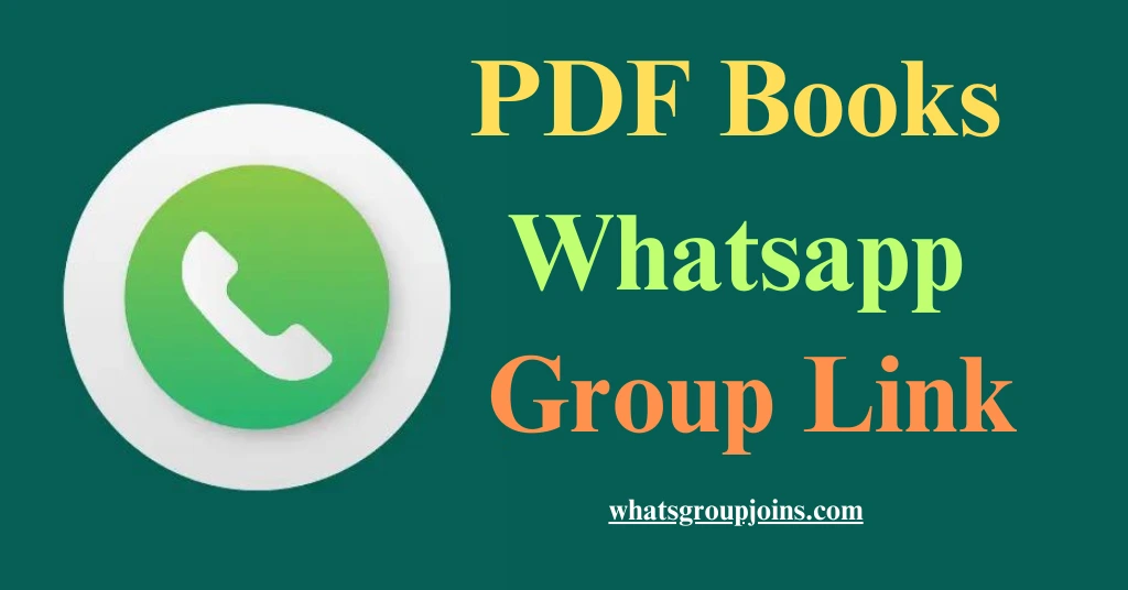 pdf books whatsapp group link