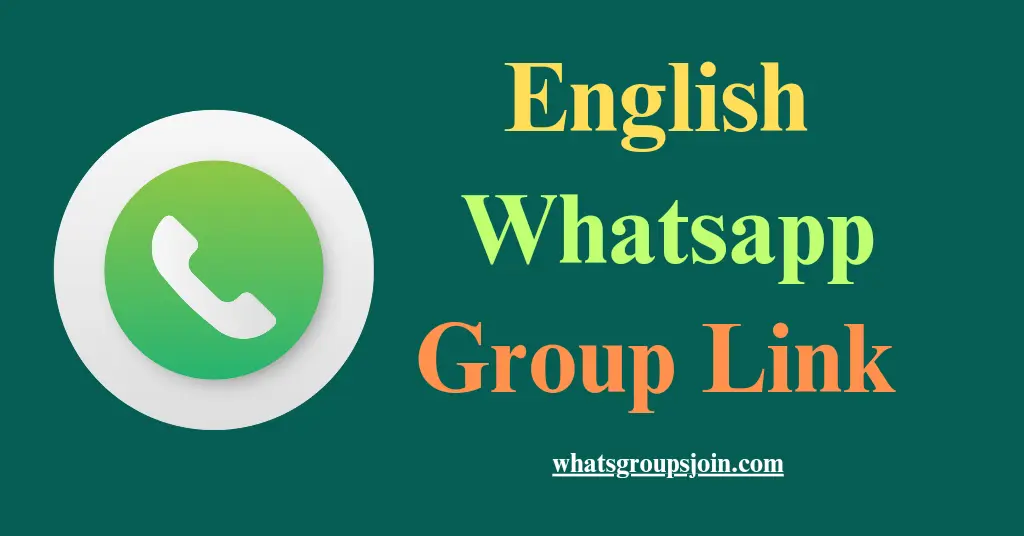 english whatsapp group