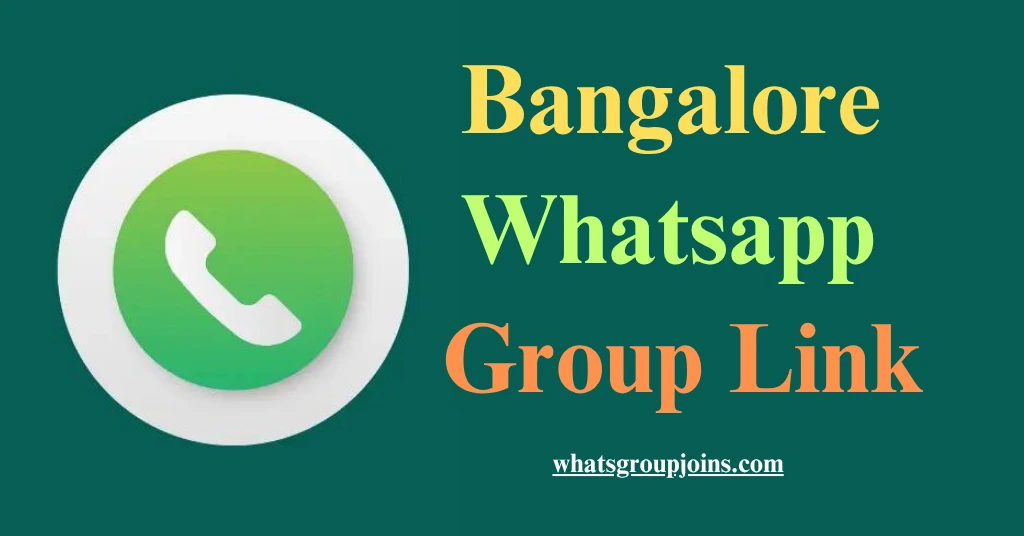 bangalore whatsapp group link